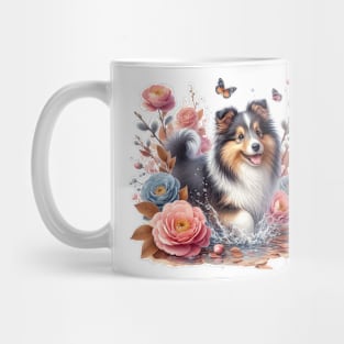 Playful dog Mug